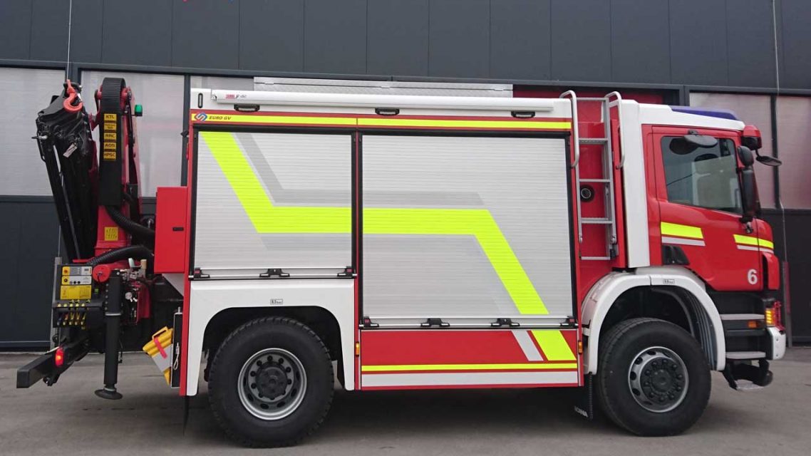 Firefighting truck for rescue in tehnical accidents – EURO GV ...