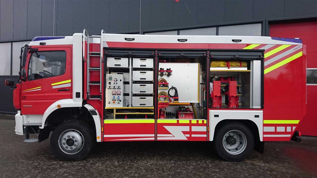 Firefighting truck for rescue in accidents with hazard materials – EURO ...